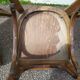 Lot de 4 chaises de bistrot bois Baumann