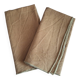 Lot de 2 serviettes de table en coton et lin Bouchara couleur camel ne