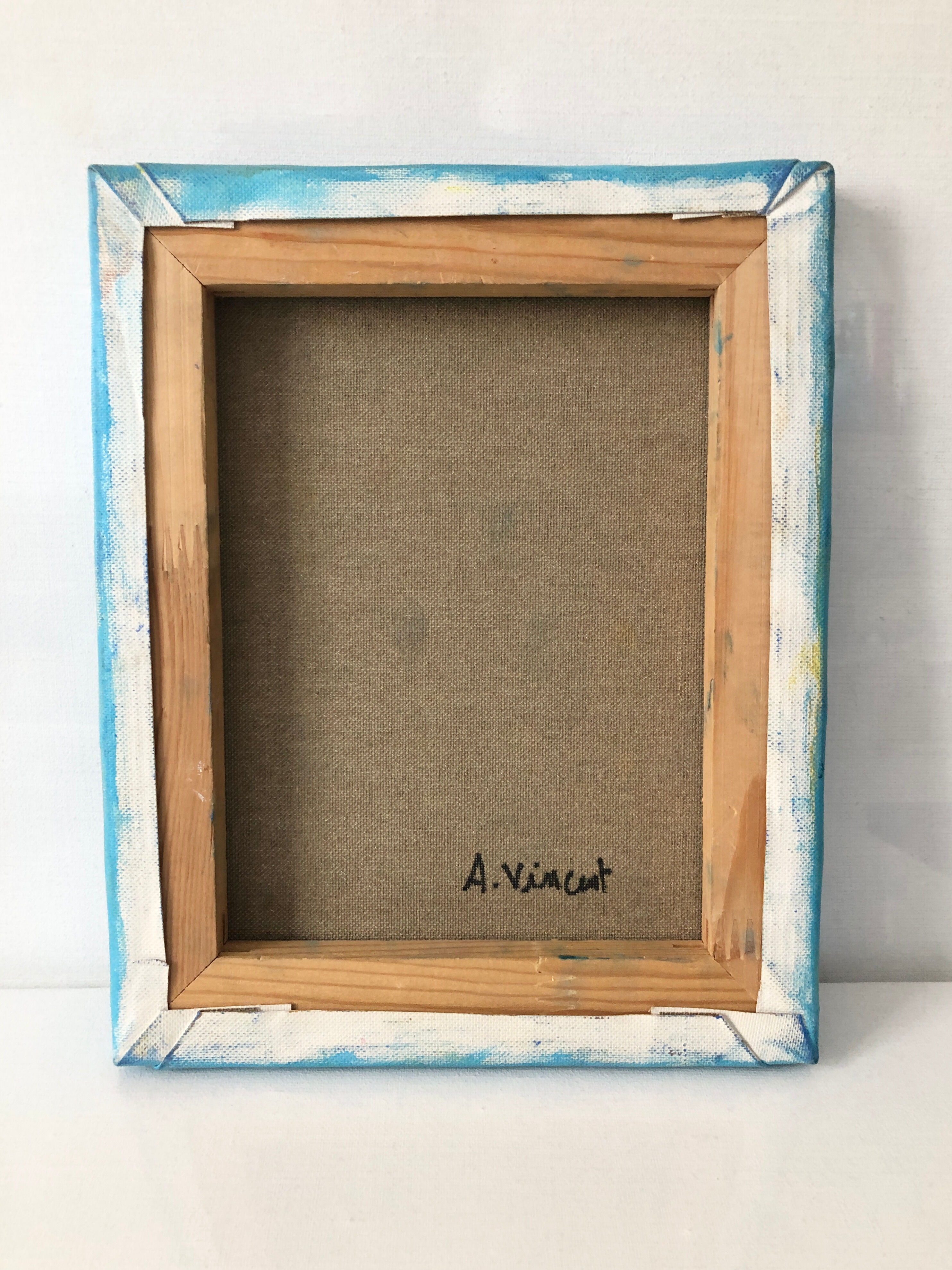 Small monochrome painting