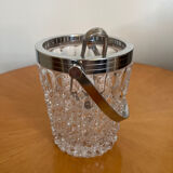 Ice bucket with its pliers