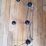 60s wall coat rack