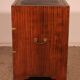small marine or military chest of drawers in mahogany - 19th century