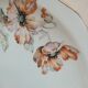 Art Deco hollow dish in porcelain