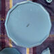 Art Deco tea service stamped Longwy