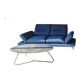 Contemporary sofa aerre italia blue 2-seater