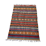 Carpet Berber kilim multicolor handmade 146x100cm