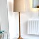 Dyrlund teak floor lamp, Denmark 1960s