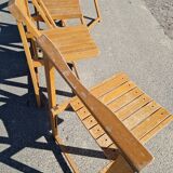 Set of 4 Vintage Folding Chairs