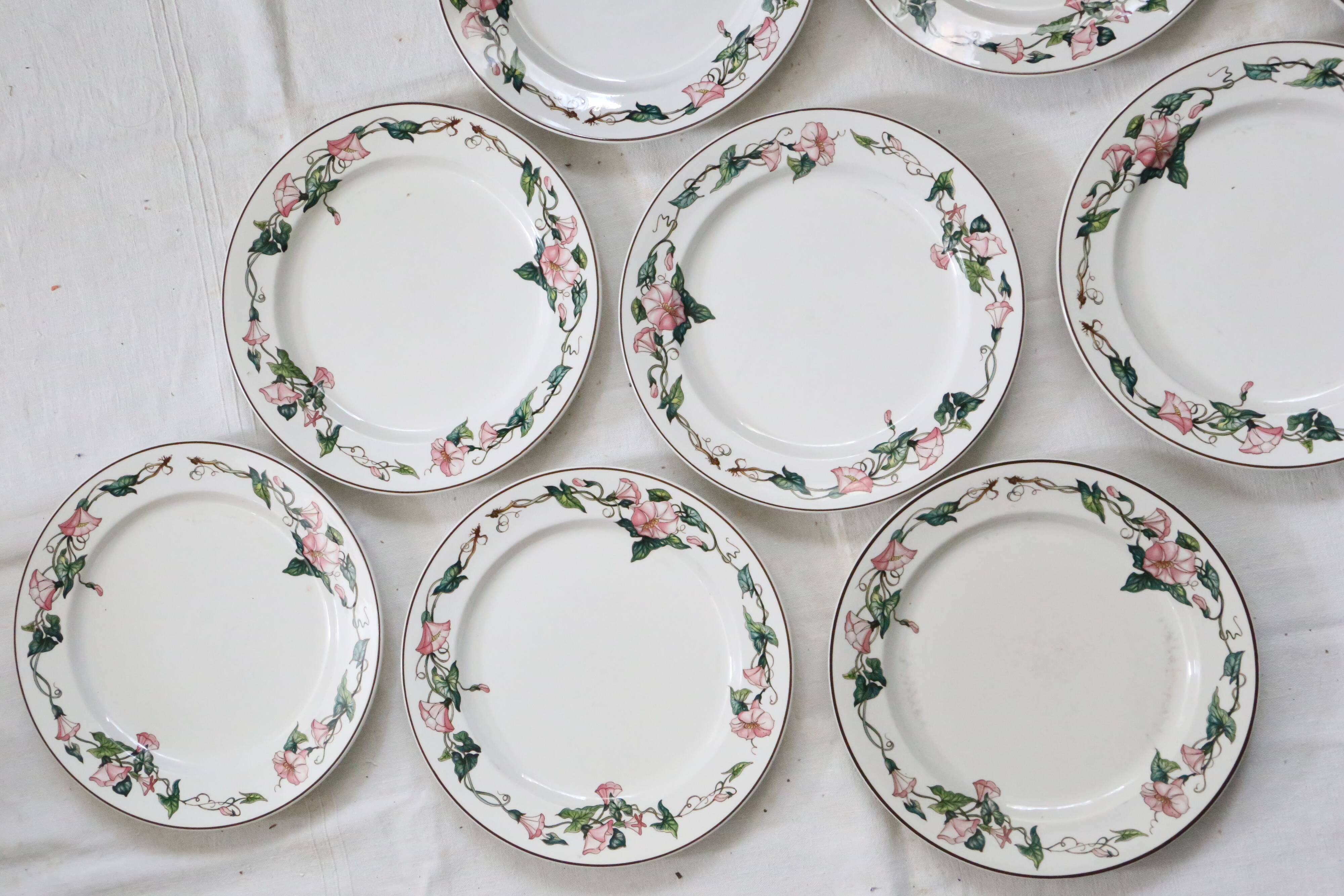 Flat plates 9 earthenware, model Palermo de Villeroy and Boch