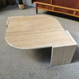 Coffee table in travertine Roche Bobois