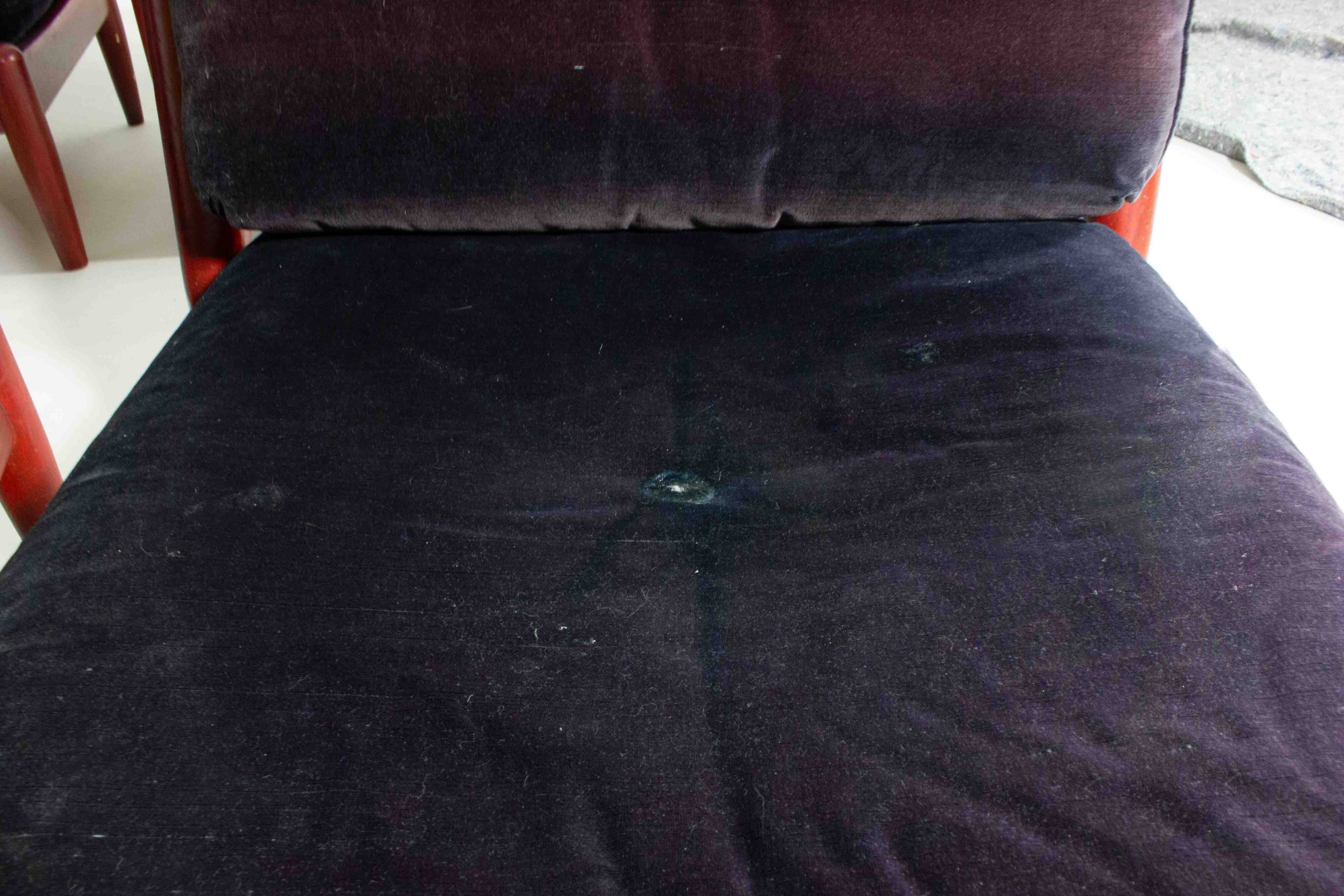 XL set of 8 mid-century lounge chairs, Belgium 1960s