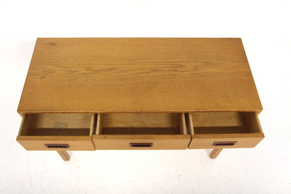 Scandinavian oak chest of drawers, Sweden, 1960