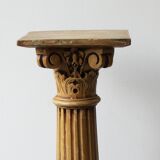 Ionic pedestal, Corinthian style, 19th century.