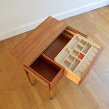 Scandinavian teak worker vintage 1960