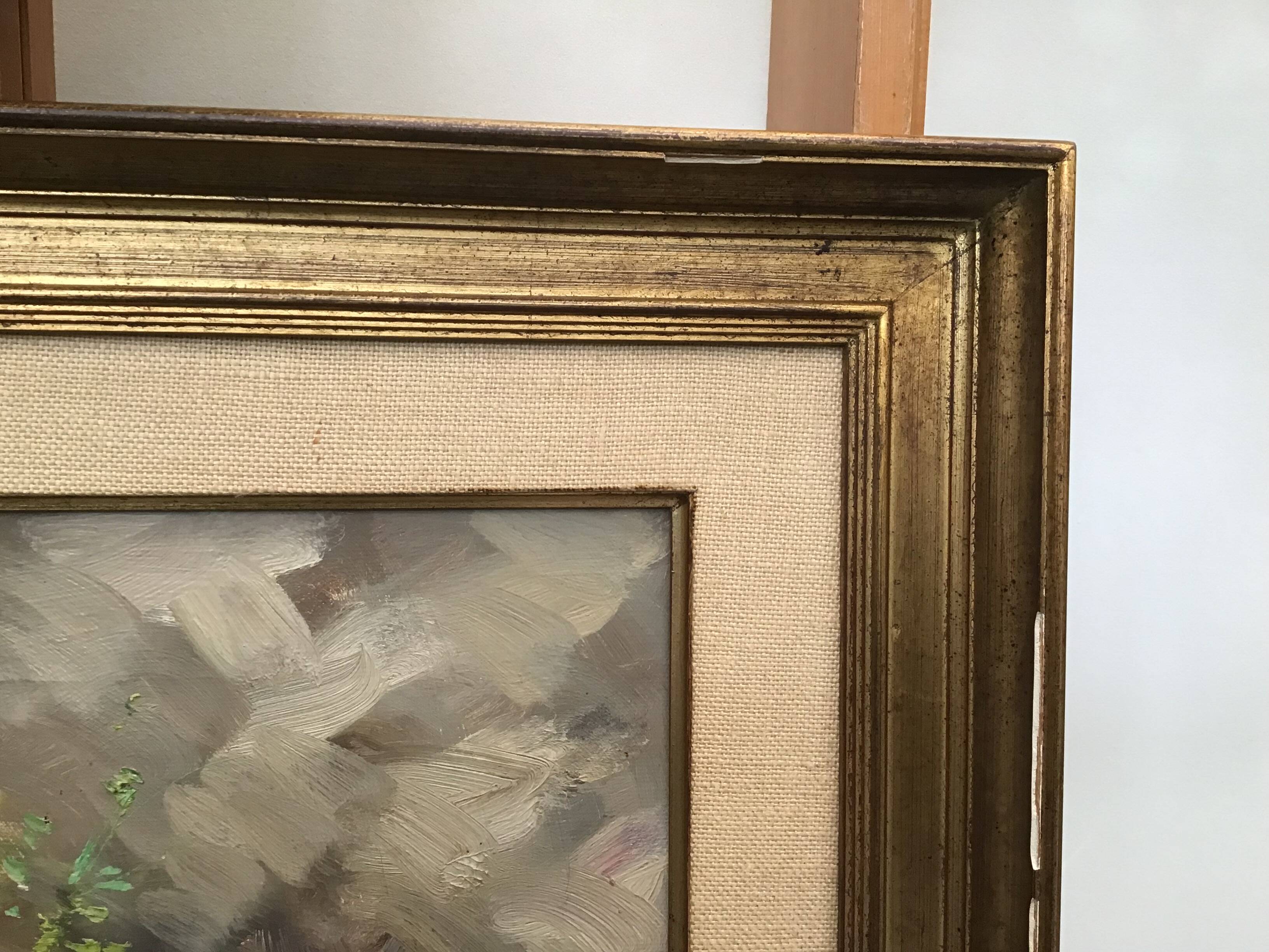 flower vase of a bouquet. Oil on canvas signed by Jean-Jacques Foulon (1923-1980)