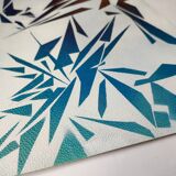 Minimalist geometric painting
