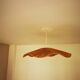 Suspension in raffia braided 65 cm