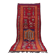Red Vintage Moroccan Runner Rug 137 x 363 cm - Berber Wool Rug Hallway