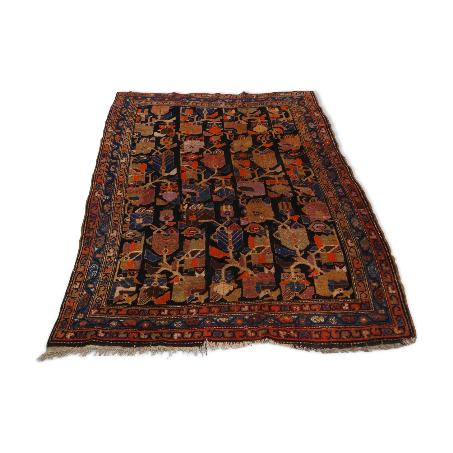 old persian bidjar carpet 182 x132 cm