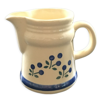 Blue Scandinavian décor milk jug