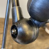 Jieldé desk lamp with 2 arms of 40cm and 25cm with a clamp base.