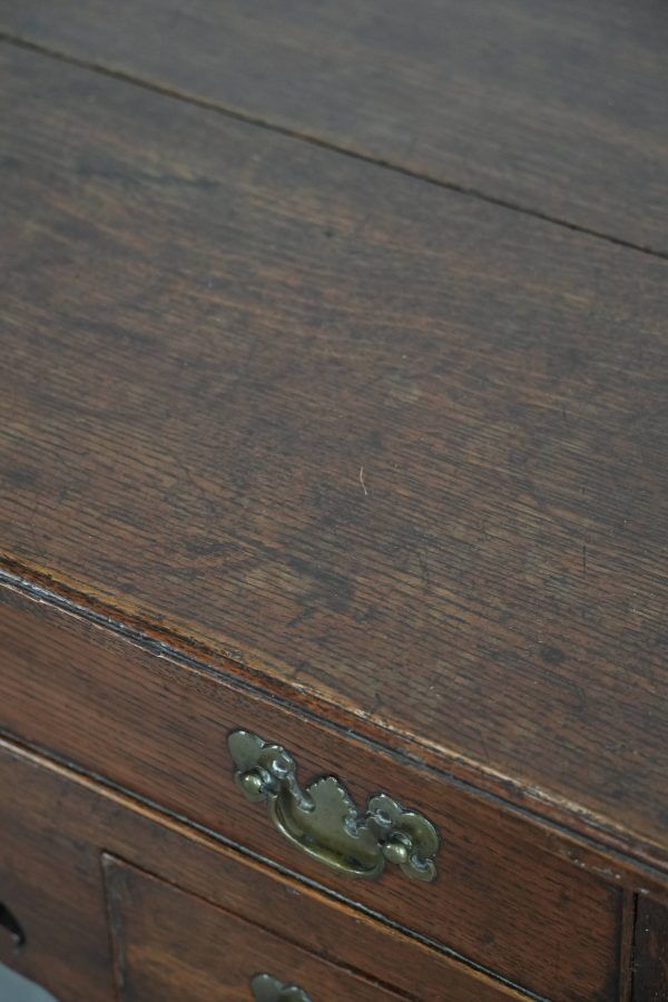 English Antique Lowboy/Side Table Made of Oak from the 18th Century