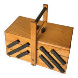 Worker - vintage wooden sewing box