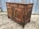 Antique Louis XV low chestnut sideboard with 2 doors and 1 drawer.