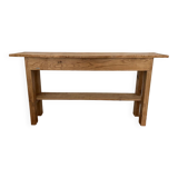 Solid wood console