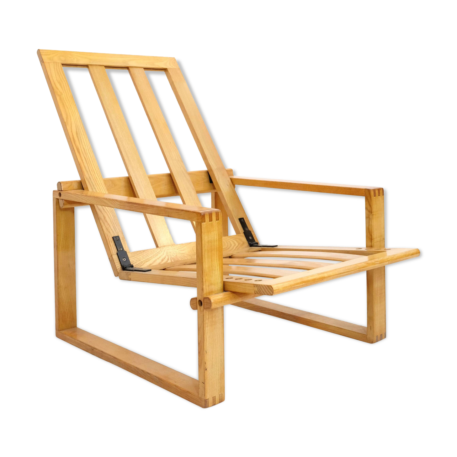Fauteuil à position ajustable des années 70-80.