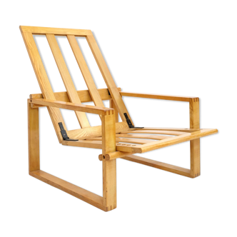 Fauteuil à position ajustable des années 70-80.