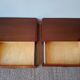 Paire de chevets suspendus scandinaves années 70