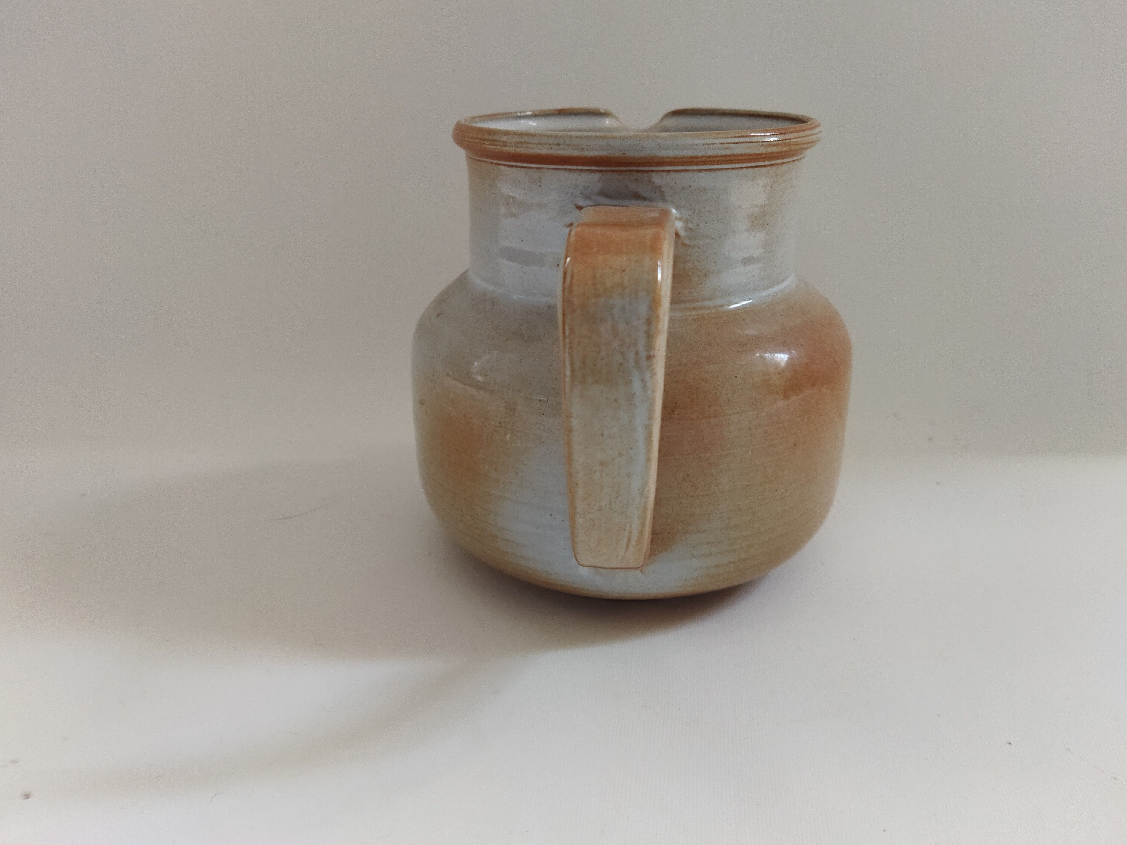 Montgolfier stoneware pitcher