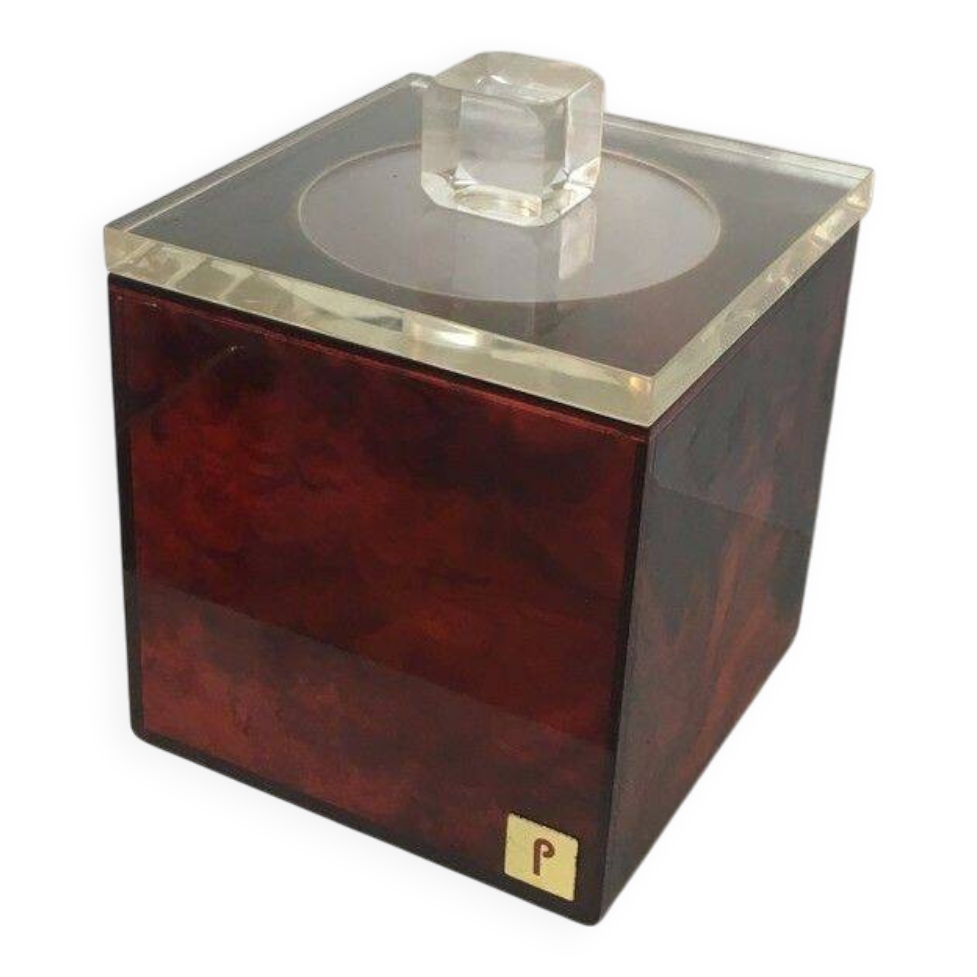 Plexiglass ice bucket