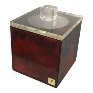 Seau à glaçons en plexiglass