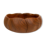 Handmade teak bowl