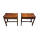 Table de chevet scandinave 1960 bout canapé scandinave vintage