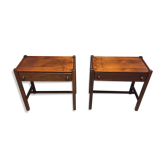 Table de chevet scandinave 1960 bout canapé scandinave vintage