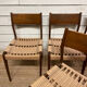 Series of 4 chairs Havana 1960