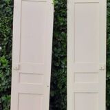 Paire de portes de placard h200x60cm chacune ancienne