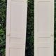 Paire de portes de placard h200x60cm chacune ancienne