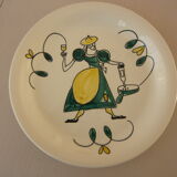 6 Assorted Stavanger Flint Norway plates 1950-60 Scandinavian.