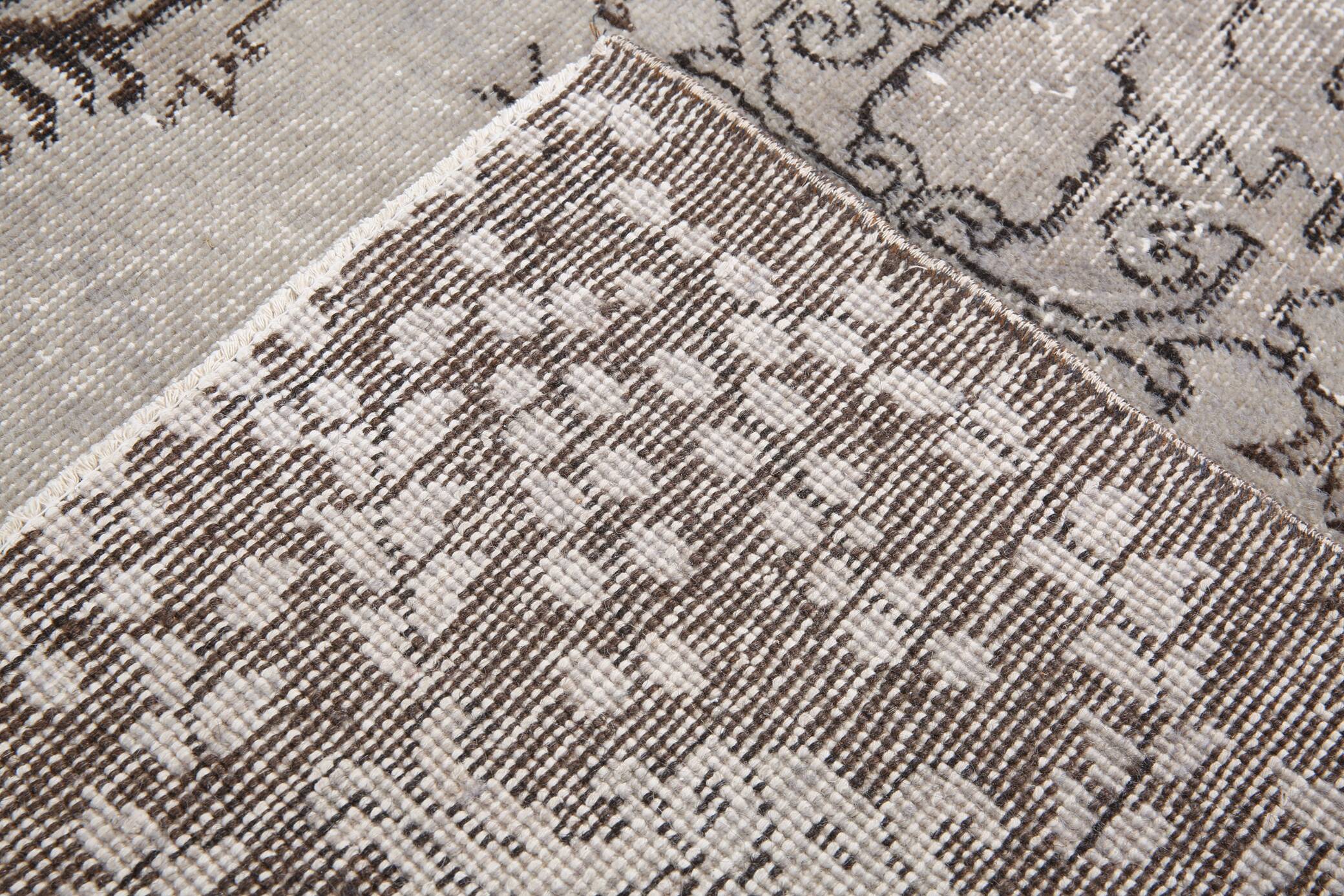 4x7 Rug For Office Oriental Classic Vintage Area Rug, 112x208Cm SK 2672