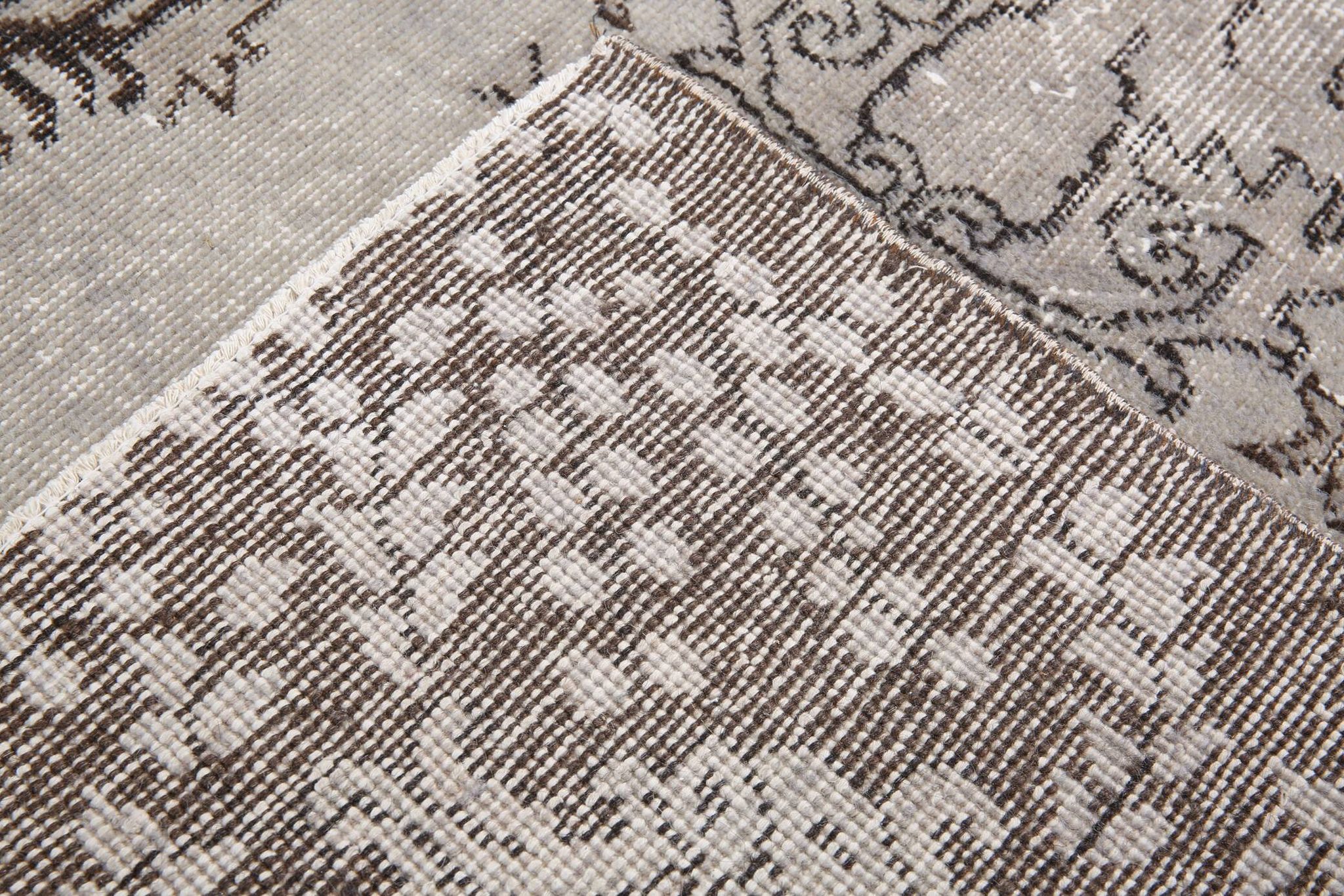 4x7 Rug For Office Oriental Classic Vintage Area Rug, 112x208Cm SK 2672