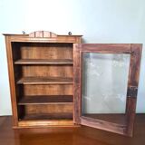 Old wall display case