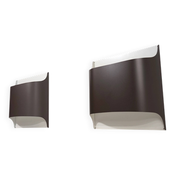 Pair of Staff 2030/31 Sconces by Rolf Krüger & Dieter Witte, 1960