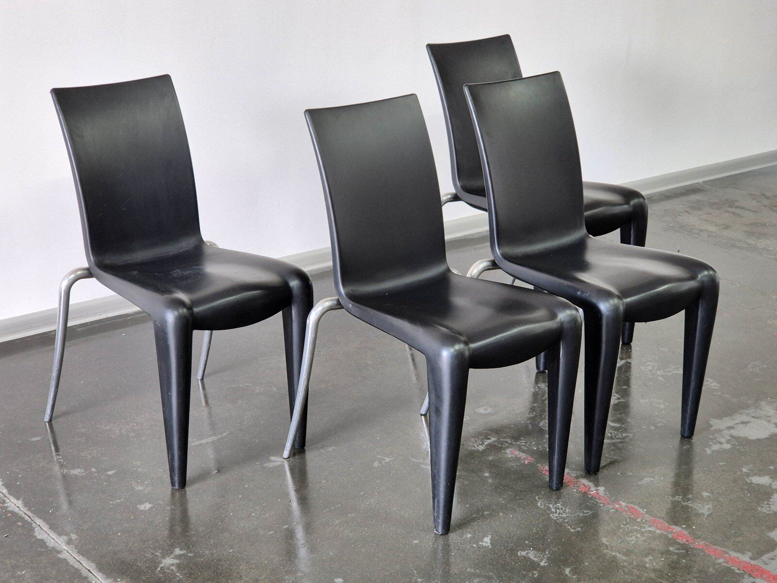 Vintage Chair Louis 20 by Philippe Starck for Vitra, 1990s, Set of 4