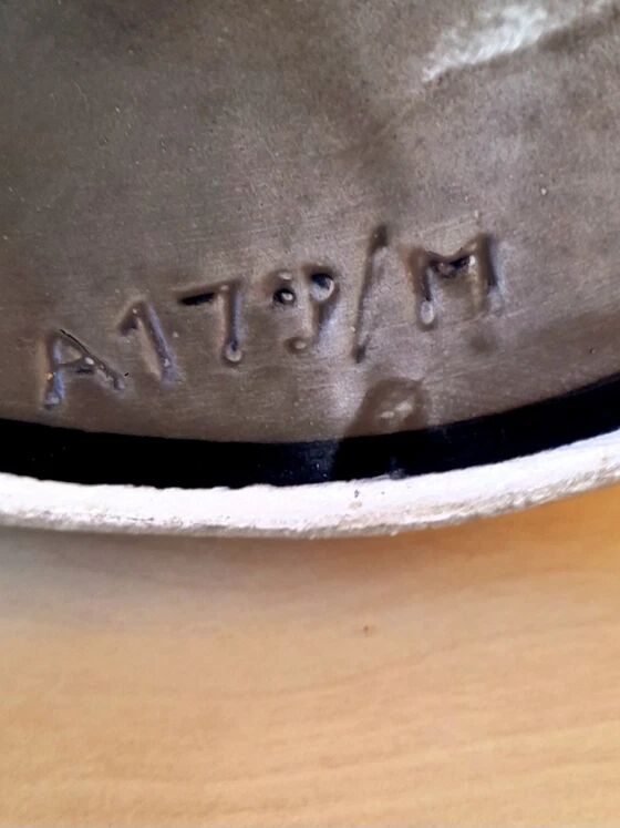 Cache Pot Cygne en Faïence 1960