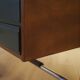 Bureau en noyer, Italie années 1970
