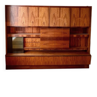 Mid-Century living style, in Rio Rosewood, SIMAT